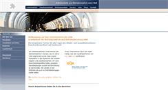 Desktop Screenshot of gbb-arbeitsschutz.de